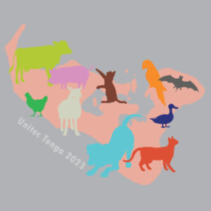 Island design on front/Saving those - AS Colour Womens Mali Tee Design