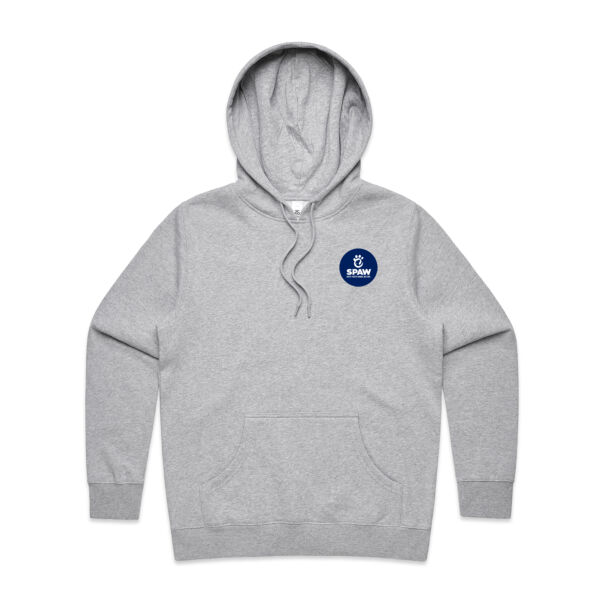 Island design on back/Save a life - AS Colour Womens Stencil Hood Thumbnail