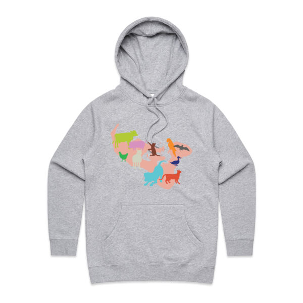 Island design on front/Saving those - AS Colour Womens Supply Hood Thumbnail